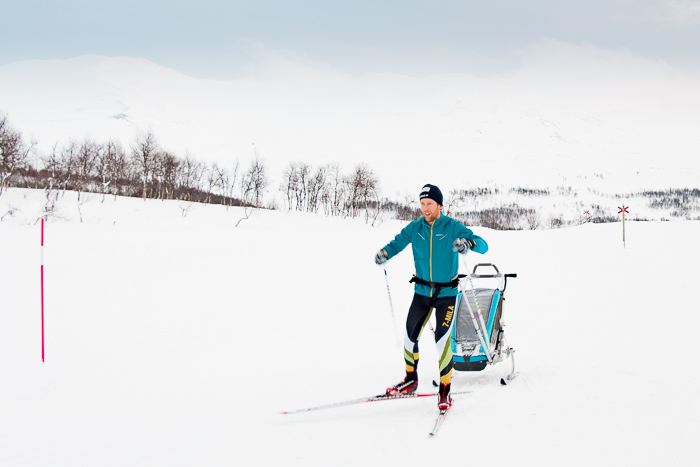 Skiing with kids